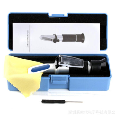 რეფრატქომეტრი ღვინის